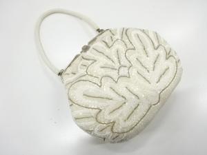 ビーズ　ハンドバッグ